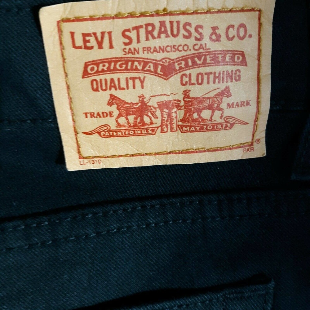 Levi Strauss 550 Women's Size 14M Black Jeans - Picture 5 of 9